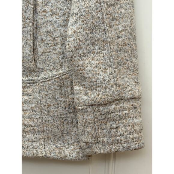 Thread & Supply Womens Medium Thick Knit Fitted Zip Up Sweater Jacket Fleece EUC - Picture 11 of 11